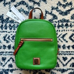 Dooney & Bourke Kelly green small Ronnie backpack